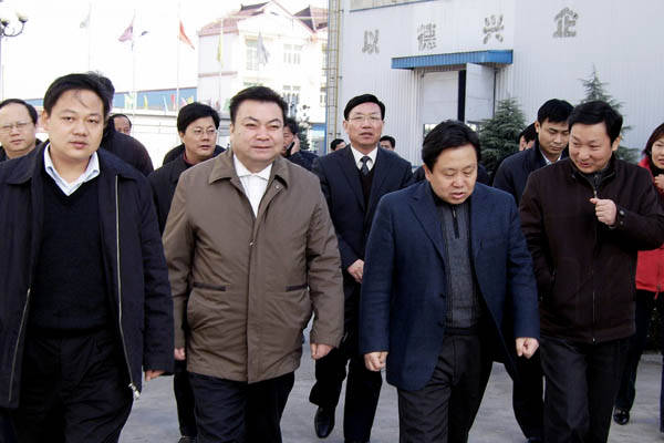 安徽省委副秘书长王福宏观察中德机床